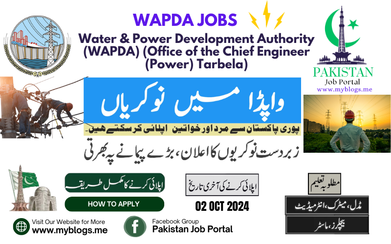 Jobs in WAPDA 2024 